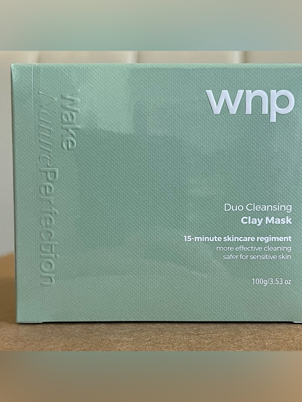 Wake Nuture Perfection WNP Deep Cleaning Duo Clay Mask Skincare regiment NWT